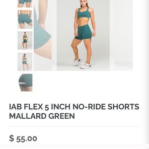 5 inch flex no ride booty shorts IANB MFG